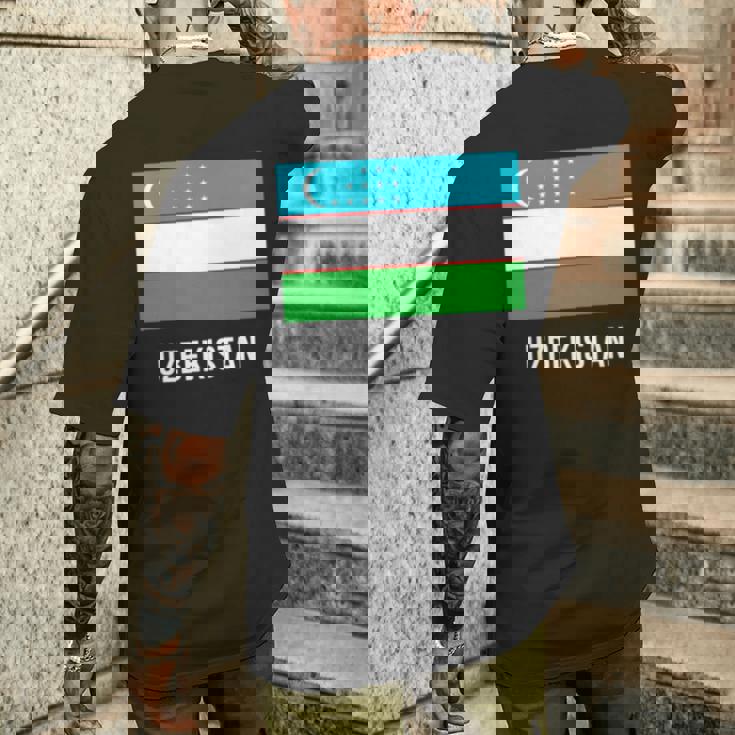 ウズベキスタン ウズベキスタン国旗 長袖tシャツ メンズTシャツ バックプリント 彼への贈り物