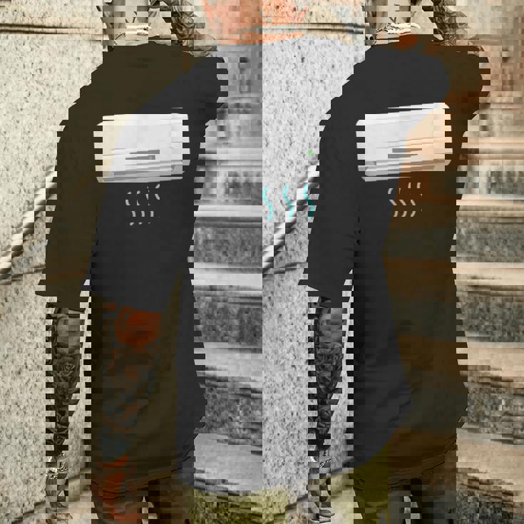 エアコンユニット メンズTシャツ バックプリント 彼への贈り物