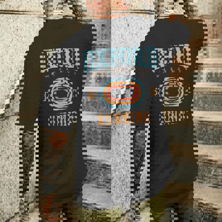 オックスフォード大学ランニング大学アカデミックスポーツpafi862。 メンズTシャツ バックプリント 彼への贈り物