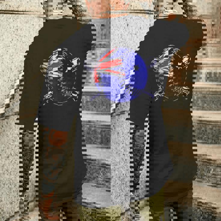 オーストラリアンベースボールスポーツ オーストラリア野球チーム メンズTシャツ バックプリント 彼への贈り物