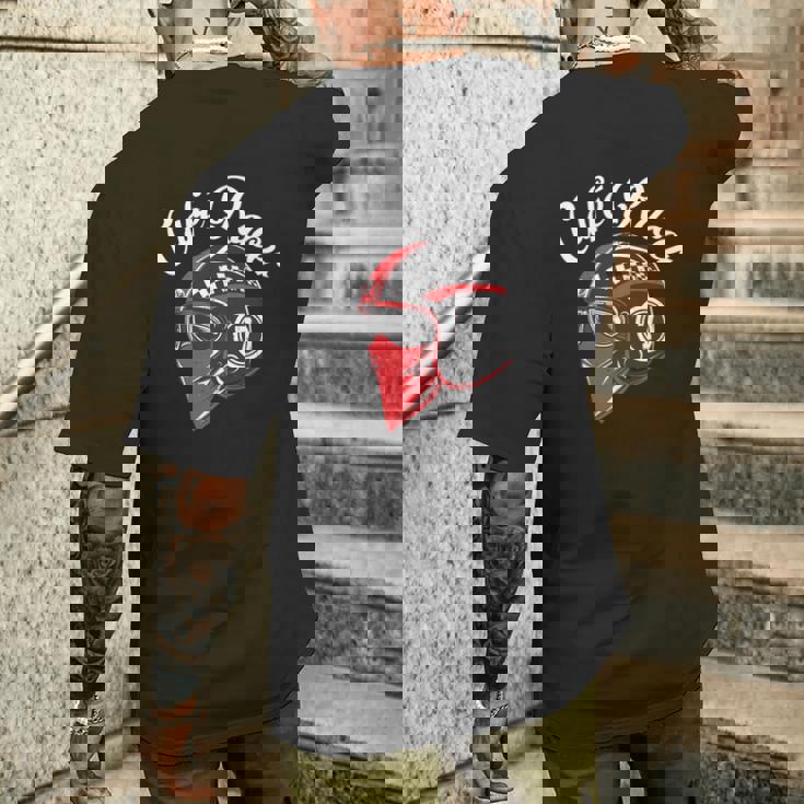 オートバイ カフェレーサー モータースポーツギフト 長袖tシャツ メンズTシャツ バックプリント 彼への贈り物