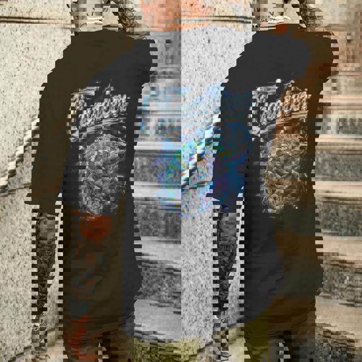 カメレオン ヴィンテージ 90年代 レトロ ファニー カメレオン 80年代 メンズ レディース メンズTシャツ バックプリント 彼への贈り物