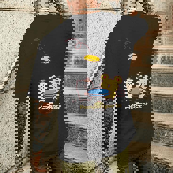 キッズ ポムポムプリン マフィン＆スコーン メンズTシャツ バックプリント 彼への贈り物