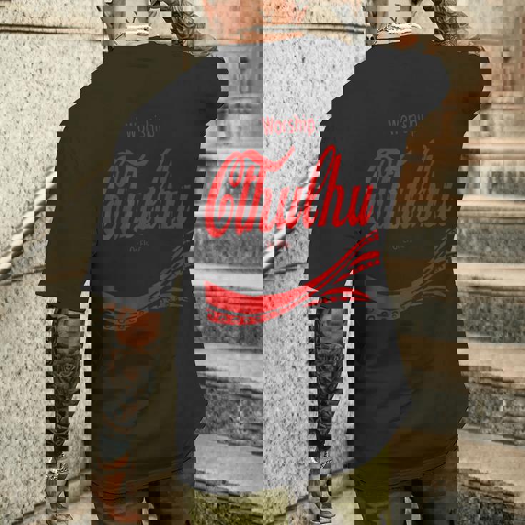 クトゥルフまたはその他 メンズTシャツ バックプリント 彼への贈り物