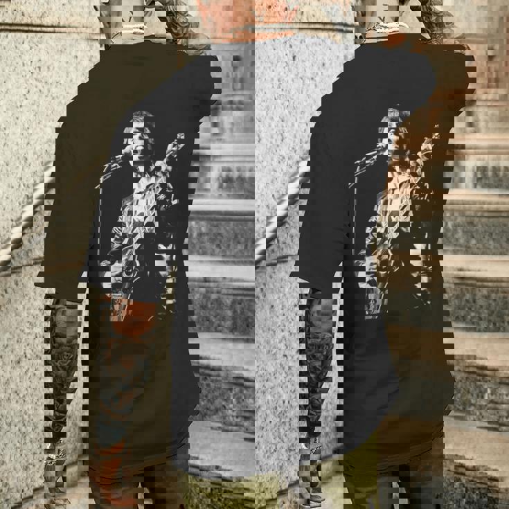 クリフ・リチャード ライブ 有線 Foround World Tour 1981 メンズTシャツ バックプリント 彼への贈り物