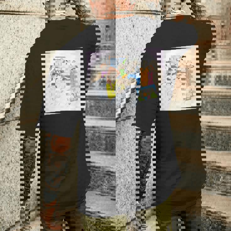 クレヨンしんちゃん しんちゃん誕生 メンズTシャツ バックプリント 彼への贈り物