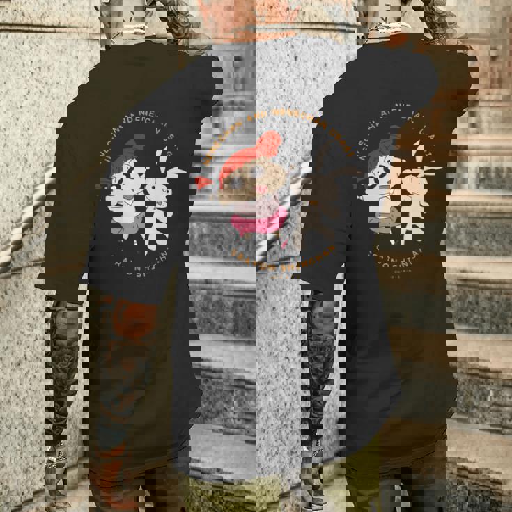 クレヨンしんちゃん ネネちゃんとうさぎ 長袖tシャツ メンズTシャツ バックプリント 彼への贈り物