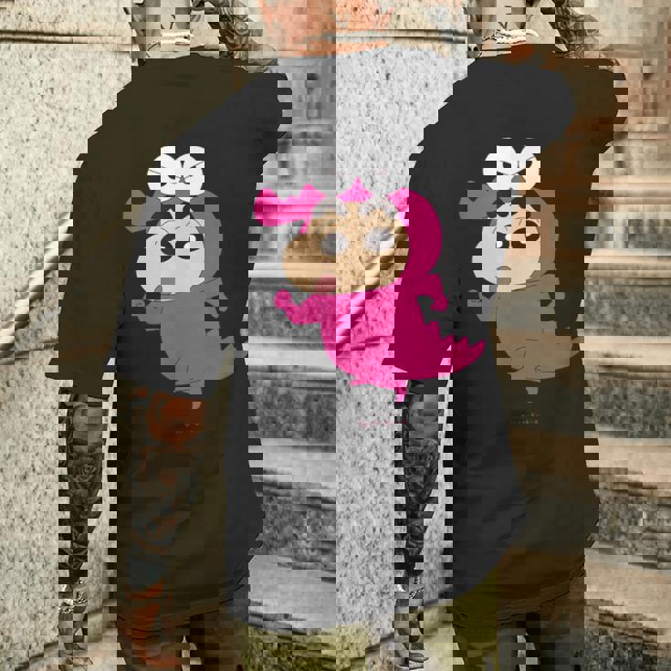 クレヨンしんちゃん ワニ山しんちゃん メンズTシャツ バックプリント 彼への贈り物