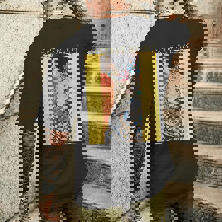 グスタフ・クリムト ユディト 2 世 サロメ アーティスト向け メンズTシャツ バックプリント 彼への贈り物