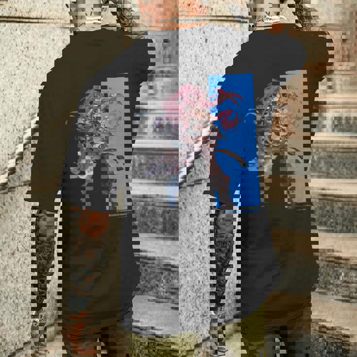 グランブルーファンタジーヴァーサス -ライジング- メグ メンズTシャツ バックプリント 彼への贈り物