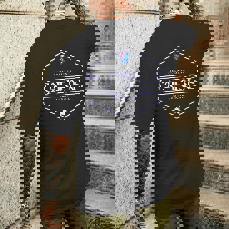 ケアンズ オーストラリア ケアンズ クイーンズランド オーストラリア メンズTシャツ バックプリント 彼への贈り物