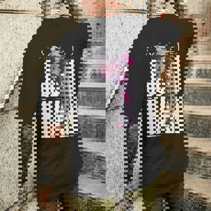 ゲーマープレイヤー愛好家向けジュリハンキャラクター 長袖tシャツ メンズTシャツ バックプリント 彼への贈り物