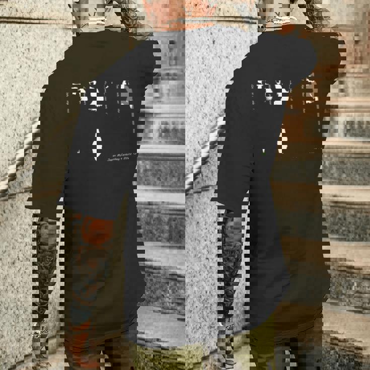 コロブスたちのかくれんぼ 長袖tシャツ メンズTシャツ バックプリント 彼への贈り物