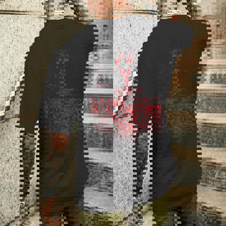 サバス・サタン・ブラックメタルで踊るギュスターヴ・ドールの魔女たち Dore Witchesabbath メンズTシャツ バックプリント 彼への贈り物