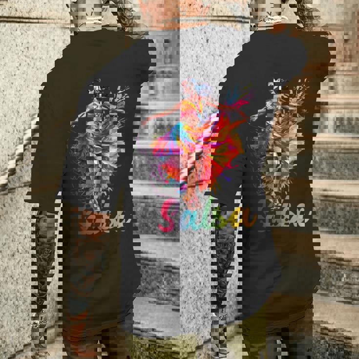 サルサダンス キューバダンス キューババカンス メンズTシャツ バックプリント 彼への贈り物