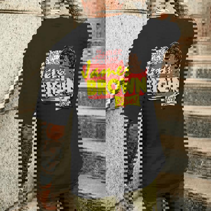 ジェームズ・ブラウン ファンクのゴッドファーザー ライヴ メンズTシャツ バックプリント 彼への贈り物