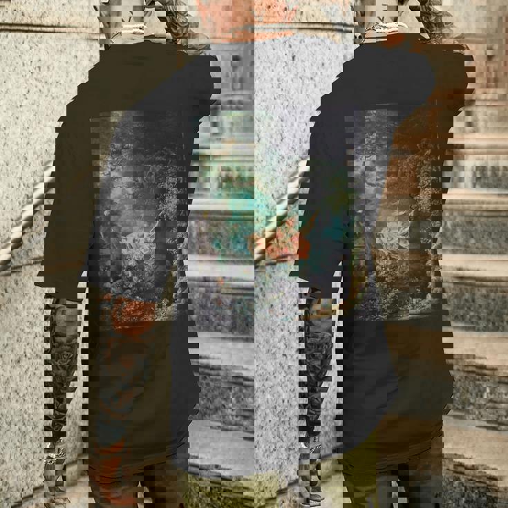 ジャンオノレ・フラゴナール作 スイングペインティング メンズTシャツ バックプリント 彼への贈り物