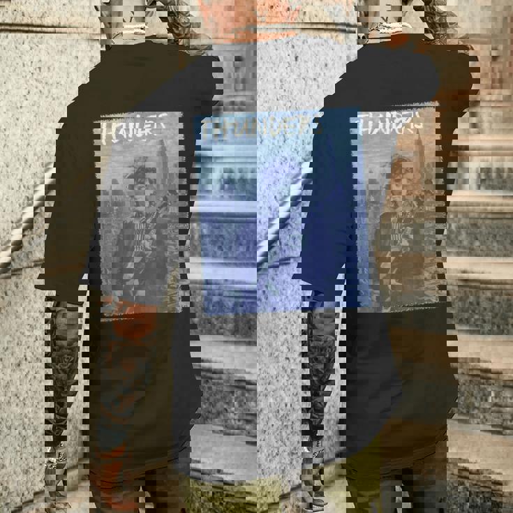 ジョニー・シュー・ヨーク・サンダース メンズTシャツ バックプリント 彼への贈り物