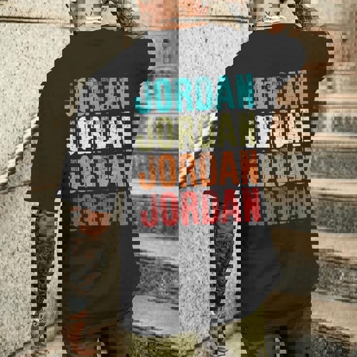 ジョーダン カラフル メンズTシャツ バックプリント 彼への贈り物