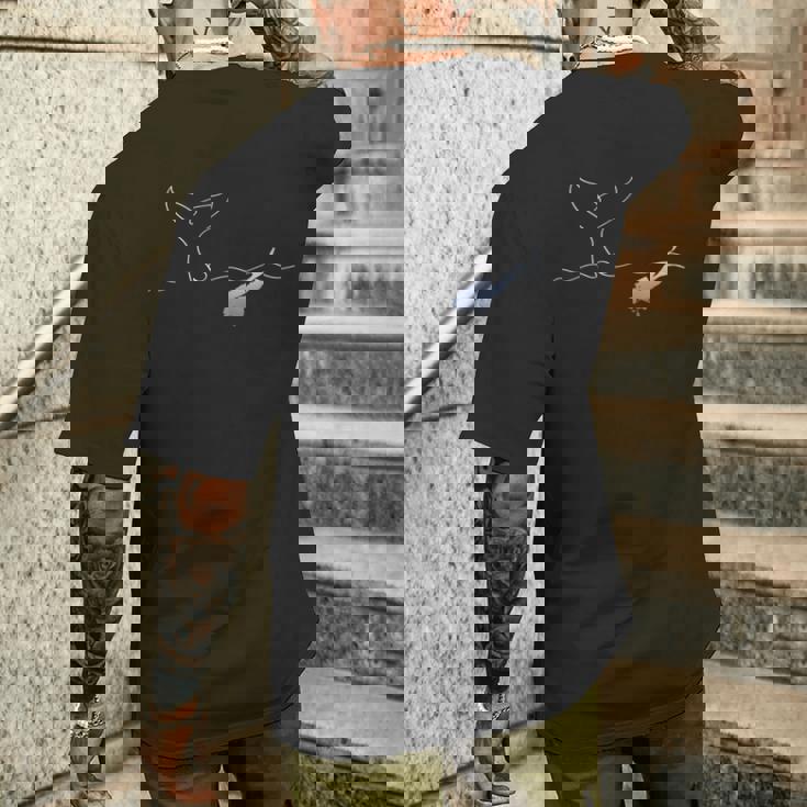 ジンベイザメ、ダイバー メンズTシャツ バックプリント 彼への贈り物