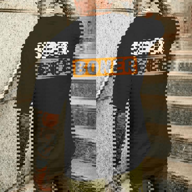 スーパー・ボナー私はスーパー・ボナー・ミームを手に入れました メンズTシャツ バックプリント 彼への贈り物