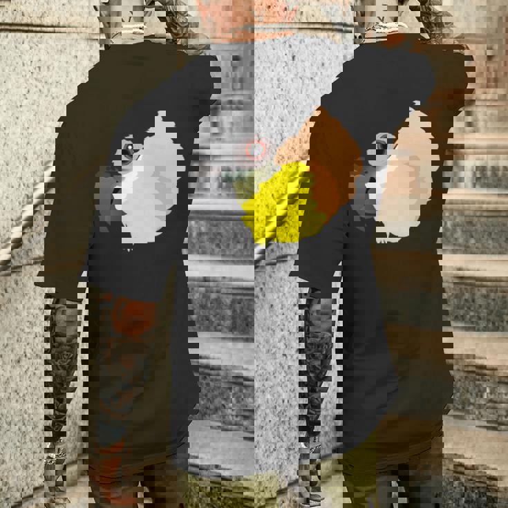 ズグロシロハラインコ 長袖tシャツ メンズTシャツ バックプリント 彼への贈り物