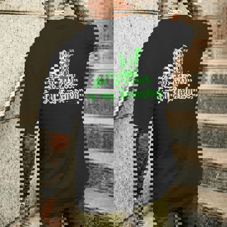 セントパトリックは私のホームボーイtシャツ メンズTシャツ バックプリント 彼への贈り物