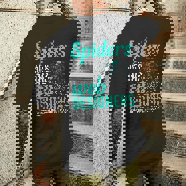 タランチュラタランチュラ爬虫類両生類テラリウムクモ メンズTシャツ バックプリント 彼への贈り物