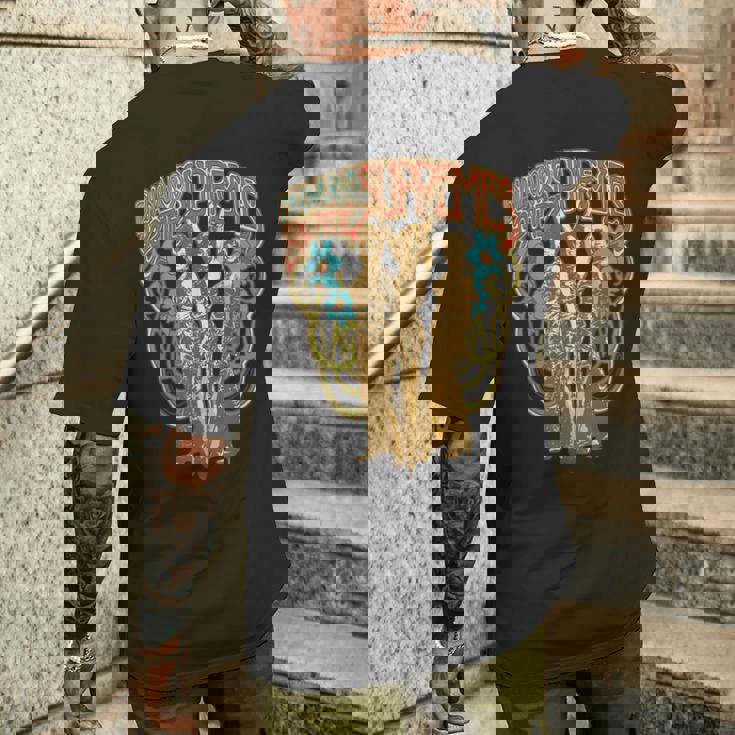 ダイアナ・ロス ミュシャスタイル メンズTシャツ バックプリント 彼への贈り物