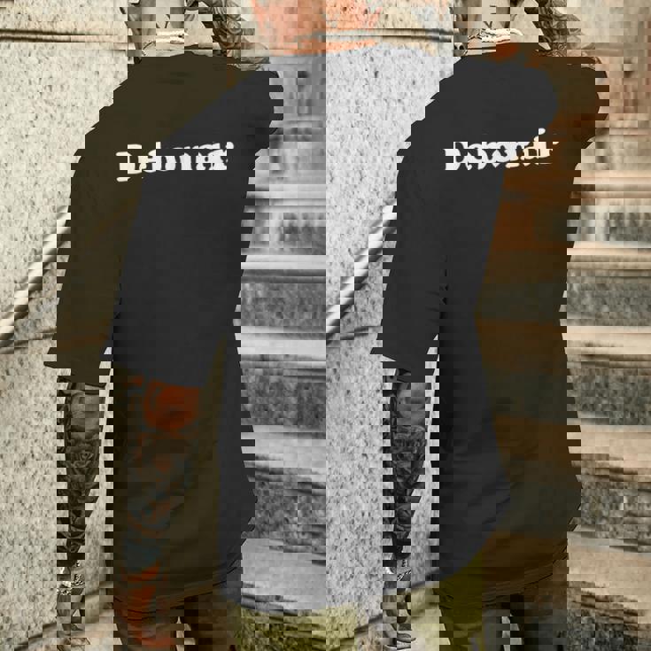 デボネア メンズTシャツ バックプリント 彼への贈り物