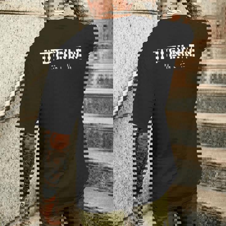 トッテナム・ロイヤルティ・デザイン メンズTシャツ バックプリント 彼への贈り物