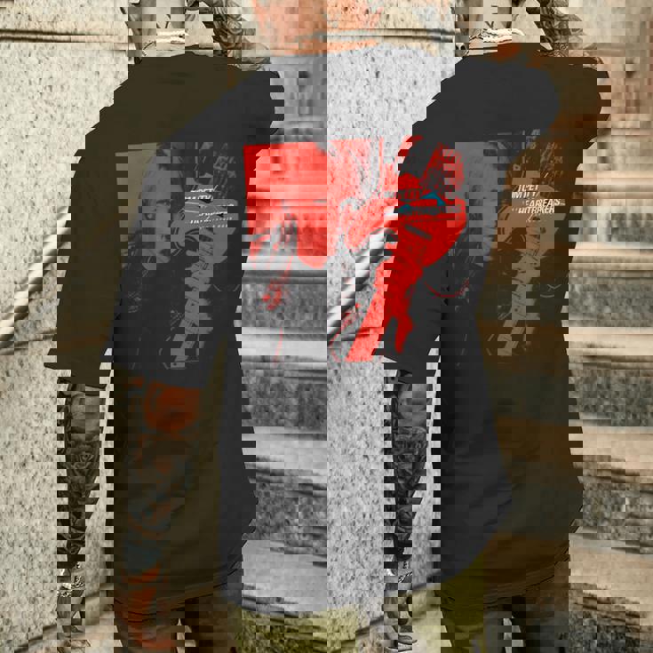 トム・ペティ ロング・アフター・ダーク アルバムカバー写真 メンズTシャツ バックプリント 彼への贈り物