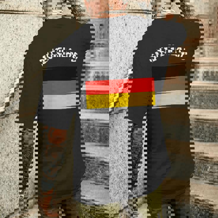 ドイツの誇りのドイツ国旗 ドイツ国旗 メンズTシャツ バックプリント 彼への贈り物