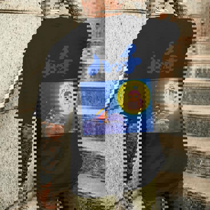 ハッチ R メンズTシャツ バックプリント 彼への贈り物