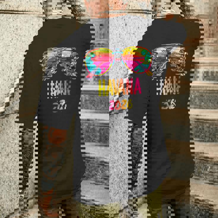 ハバナ 2026 の衣装 ハバナ 2026 メンズTシャツ バックプリント 彼への贈り物