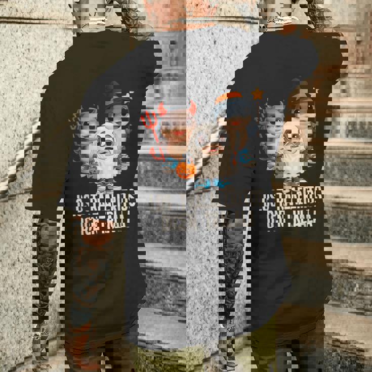 ハロウィン コスチューム ロス トラレリトス ダイセン トラララ キッズ サメ メンズTシャツ バックプリント 彼への贈り物