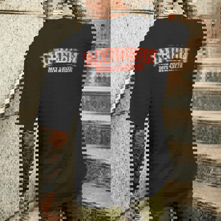 ハーレーダビッドソン ノースカロライナ アスレチック テキスト スポーツスタイル メンズTシャツ バックプリント 彼への贈り物