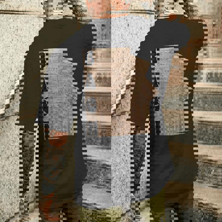 バッハ ピアノ楽譜 前奏曲とフーガ 原稿 メンズTシャツ バックプリント 彼への贈り物