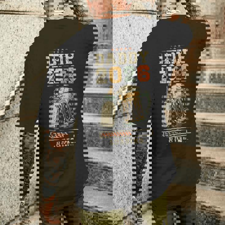 パパ 2026 ローディング 父親業 期待するパパ 父親になる人 メンズTシャツ バックプリント 彼への贈り物