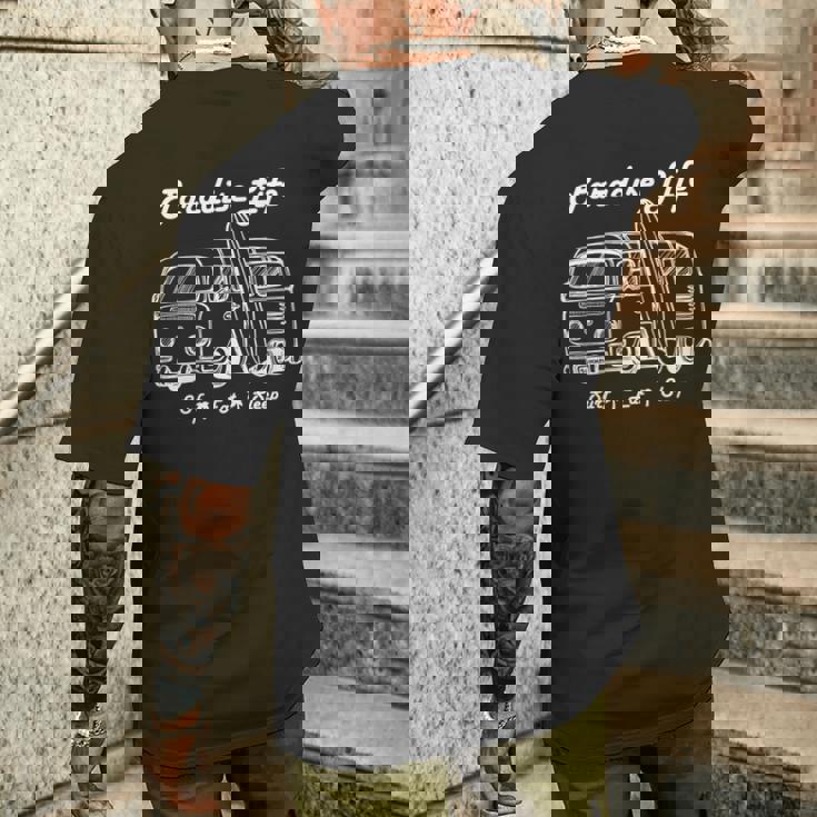 パラダイスサーフイートスリープハワイ 長袖tシャツ メンズTシャツ バックプリント 彼への贈り物