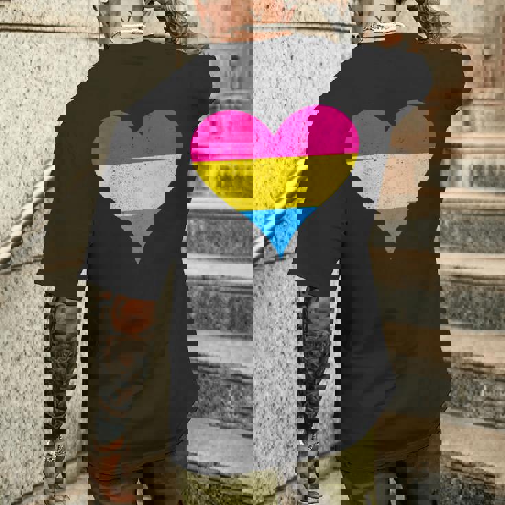 パンセクシャル・ラブ メンズTシャツ バックプリント 彼への贈り物