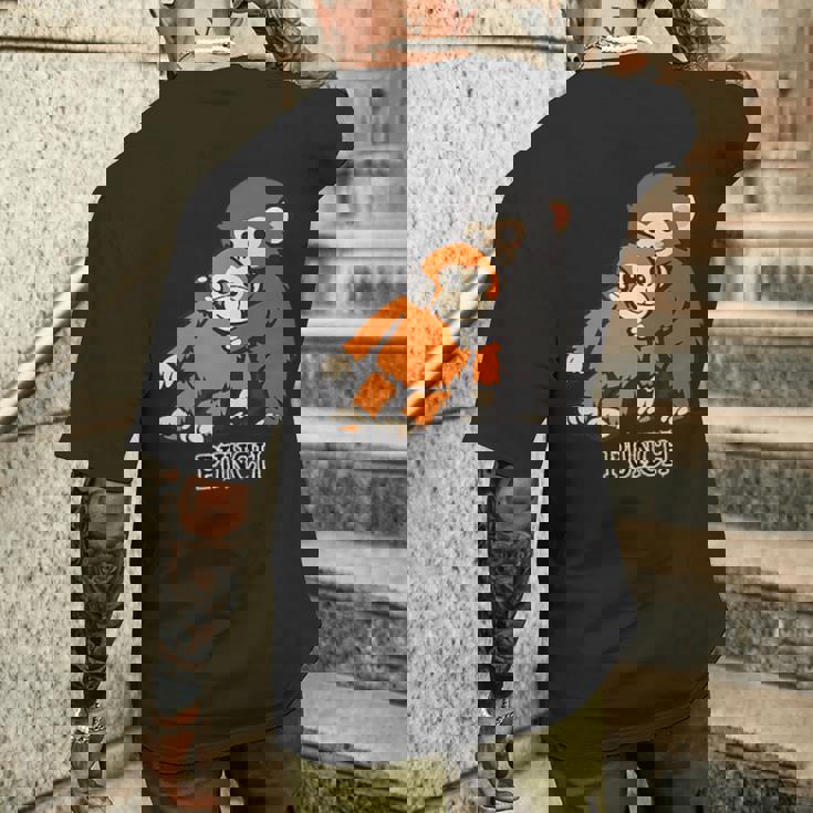 パンチモンキー メンズTシャツ バックプリント 彼への贈り物