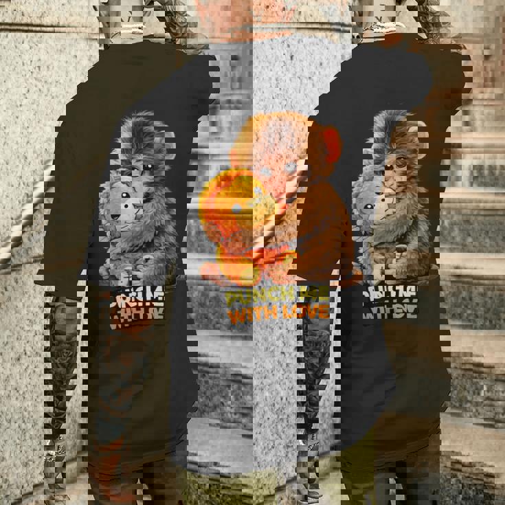 パンチ・ザ・モンキー メンズTシャツ バックプリント 彼への贈り物