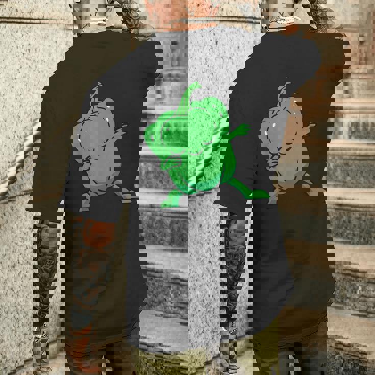 ピーマン ダビングベルペッパー 野菜 愛 ピーマン メンズTシャツ バックプリント 彼への贈り物