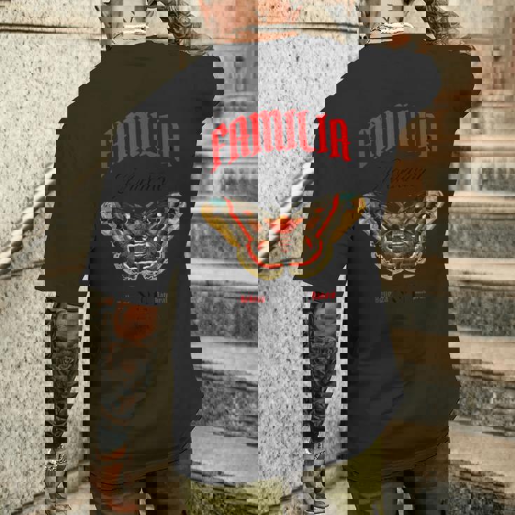 ファミリア モナルカ ベレザ ナチュラル ミグラシオン マシヴァ メンズTシャツ バックプリント 彼への贈り物