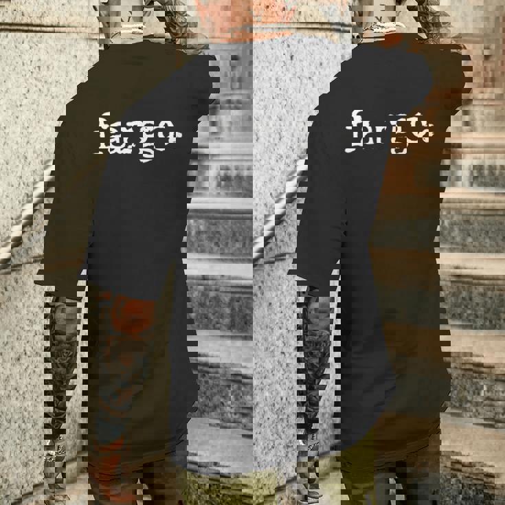 ファーゴ。 メンズTシャツ バックプリント 彼への贈り物