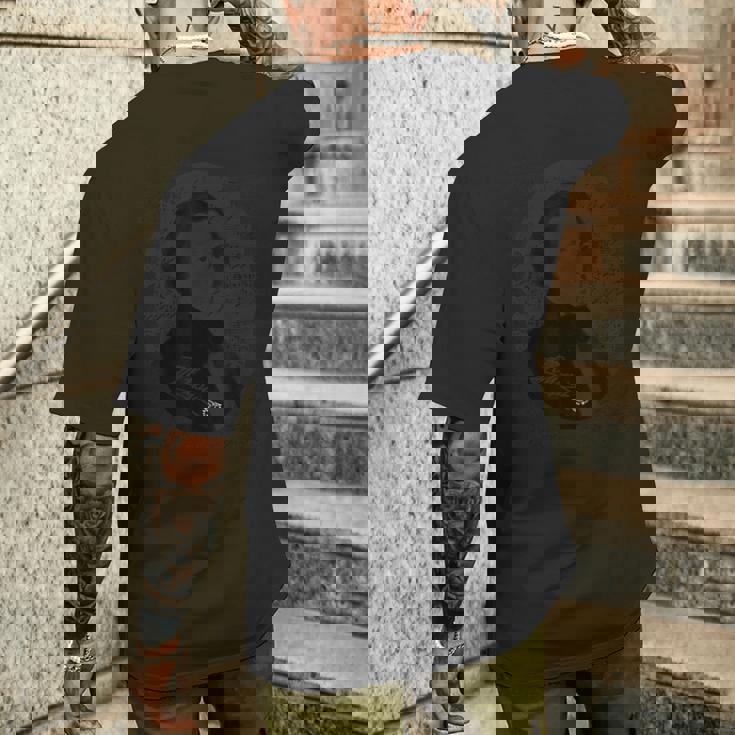 フレデリックショパン ショパン音楽愛好家 ピアニストギフト メンズTシャツ バックプリント 彼への贈り物