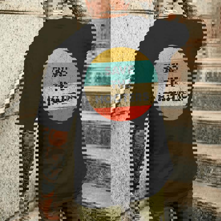 フーターズを救え メンズTシャツ バックプリント 彼への贈り物