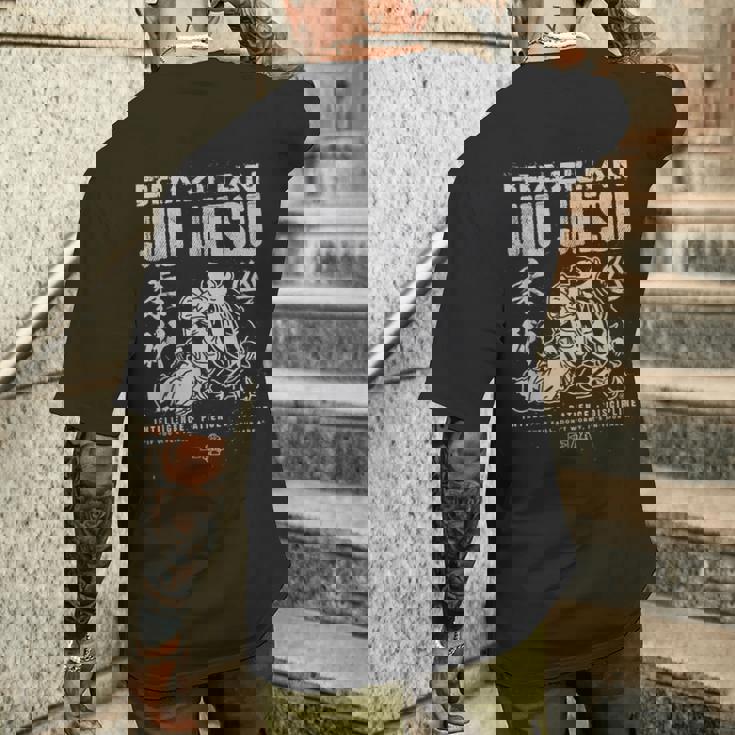 ブラジリアン柔術 格闘技 メンズTシャツ バックプリント 彼への贈り物