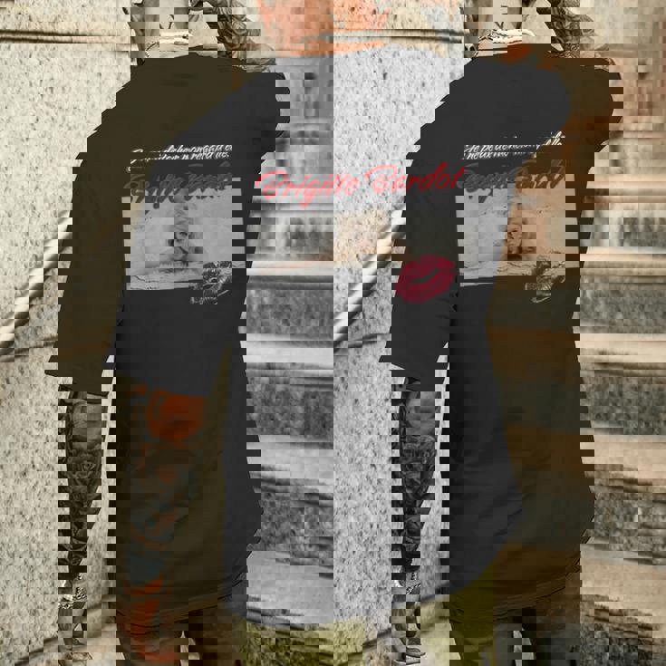 ブリジットバルドー_001 メンズTシャツ バックプリント 彼への贈り物